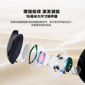 JBL 【梁靖崑同款】Nearbuds2音乐疾风2代开放式无线蓝牙耳机不入耳挂耳式非骨传导 运动跑步 黑色 /数码 /影音娱乐 /蓝牙/无线耳机