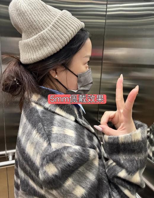 二店y 赵露思同款 “人鱼之泪”925银针耳钉，清冷氛围 商品图13