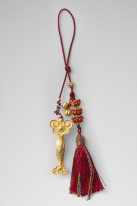 朱炳仁铜事事如意-如意(镀金)