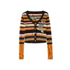 【猫和老鼠联名】BJHG不计后果条纹毛衣女款秋冬复古针织开衫上衣 商品缩略图4