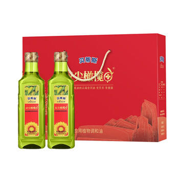 贝蒂斯（BETIS）双尖橄榄油468ml*2瓶 食用特级初榨葵花籽油【品质装】 /粮油调味 /食用油 /橄榄油 商品图8