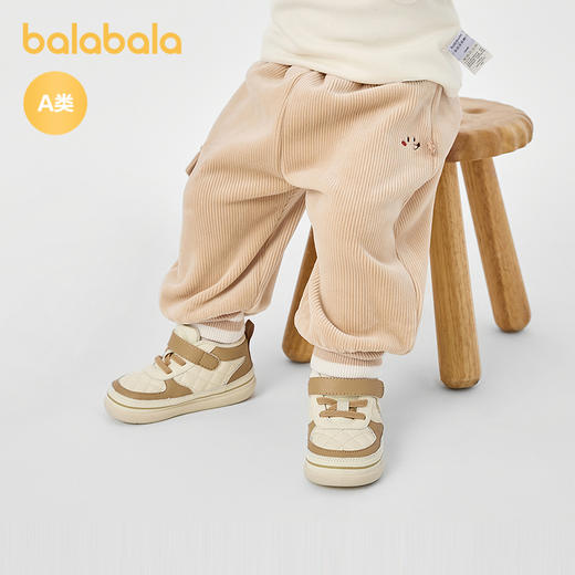 巴拉巴拉童装儿童长裤男女童运动裤冬装宝宝长裤子休闲时尚保暖 商品图1