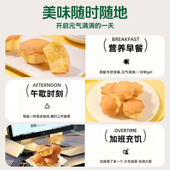胶功夫 儿童零食宝宝小面包蛋糕独立包装牛乳芝士营养健康解馋早餐250g /休闲食品 /西式糕点 /其他西式糕点 商品图2