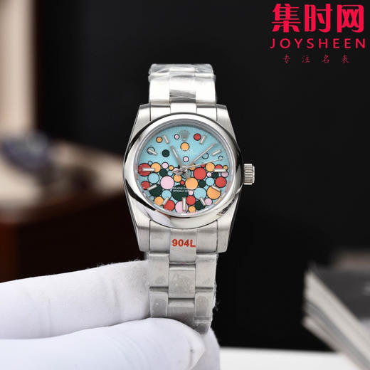 劳力士蚝式恒动系列 恒动31mm 庆典 气球 泡泡面 女士腕表
【机芯】搭载进口西铁城 商品图0