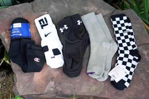 【假一罚三】大品牌袜子盲盒三双（必有2双耐克/阿迪）运动休闲训练中筒长筒袜跑步透气 商品图0