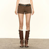 Ariseism 美式复古设计感麂皮绒工装短裤女早秋新款热裤 商品缩略图3