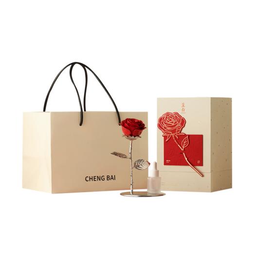 呈白·予人玫瑰 非遗瓷花香薰 摆件礼物（赠送藤条香插1瓶随机款，价值79元） 商品图6