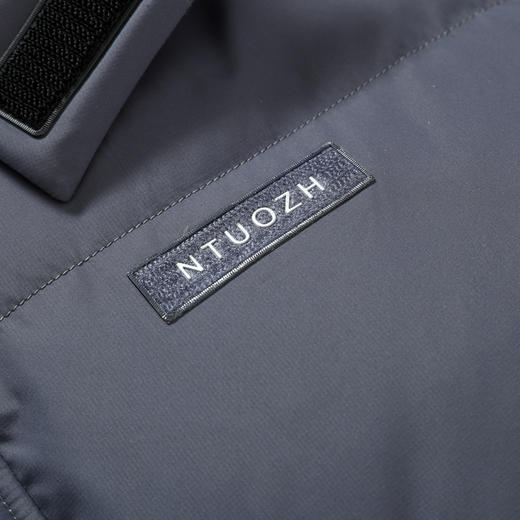 【含鸭绒】圣得西男士可拆卸连帽羽绒服2025冬季新款扛皱百搭外套 商品图10