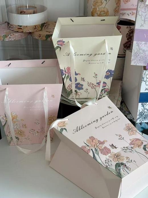 爱在花丛梯形手提袋（5个/包） 商品图2