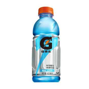 百事可乐佳得乐 GATORADE 补充电解质 运动饮料蓝莓味400ml*6瓶 整箱装 /水饮冲调 /饮料 /功能饮料 商品图5