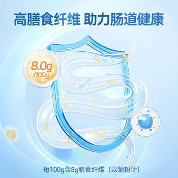 荷兰乳牛中老年高纤高钙营养奶粉400g袋装老年人高硒0蔗糖牛奶粉 /水饮冲调 /成人奶粉 /中老年牛奶粉 商品图6