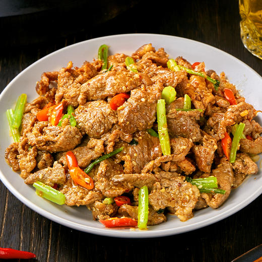 【8袋更值❗️安格斯烤牛肉150g/袋】优选品质牛肉，肉嫩多汁，肥瘦相间，制作简单，煎烤常备，牛腿肉炒菜家庭免腌拌肉烧烤春游冷冻 商品图3