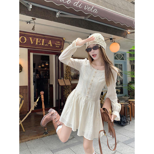 【189元任选2件】最后一波现货！法式蕾丝边连衣裙 商品图2