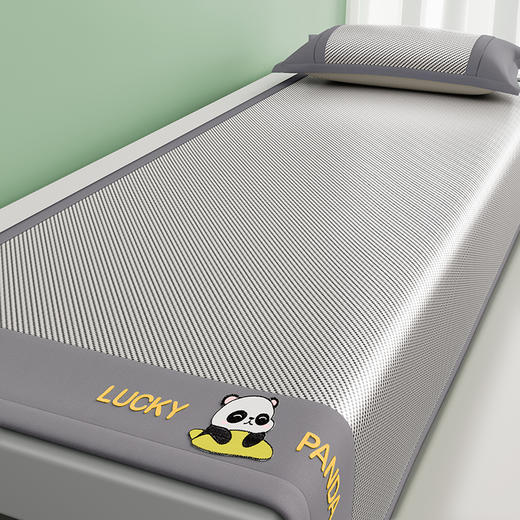 夏季可机洗刺绣冰藤 学生宿舍冰藤席 商品图9