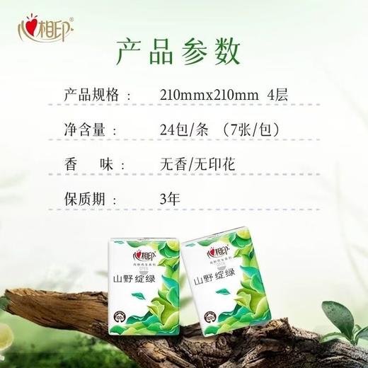 心相印24包向野而生四层手帕纸C4324 商品图1