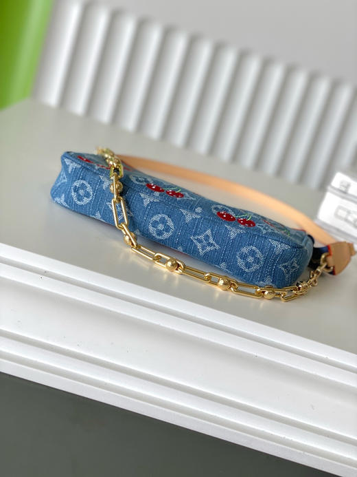 夏季特惠💰750 原单LV M13994 尺寸：22×13×4cm LVXTM POCHETTE 链条包 变码芯片 商品图3