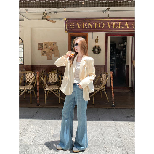 <曾小咸推荐>2.17现货秒杀 ！微信超特价！蝴蝶结西装外套 日常269.99 立减140 秒杀129.99！！ 商品图1