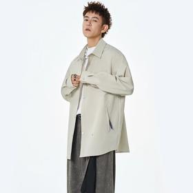 【质感新格调 硬挺垂感有型】斯辰唯佳户外山系情侣骨鸟格防泼衬衣外套