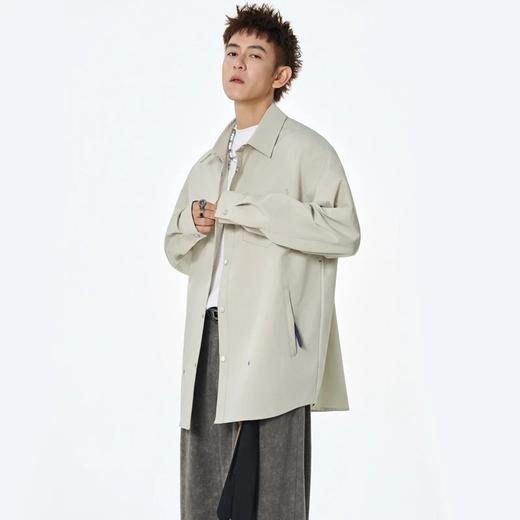 【质感新格调 硬挺垂感有型】斯辰唯佳户外山系情侣骨鸟格防泼衬衣外套 商品图0