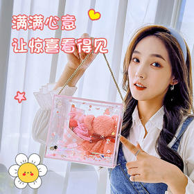 【教师节礼物❗小熊皂花礼盒】满满心意让惊喜看得见，皂花新鲜生动，珊瑚绒小熊毛巾，舒适柔软精致实用，情人节永生玫瑰花礼盒送老师摆地摊创意礼物