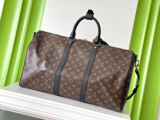 夏季特惠💰950 原单LV M56712 尺寸：50×29×22cm KEEPALL 老花旅行袋 变码芯片 商品图2