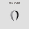 ROMI STUDIO 高颅顶不卡头居家外戴宽边坑条针织发箍 RWCRP34394 商品缩略图4