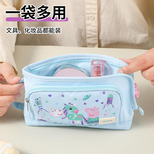 国誉笔袋女小学生用多功能大容量文具盒 商品图3
