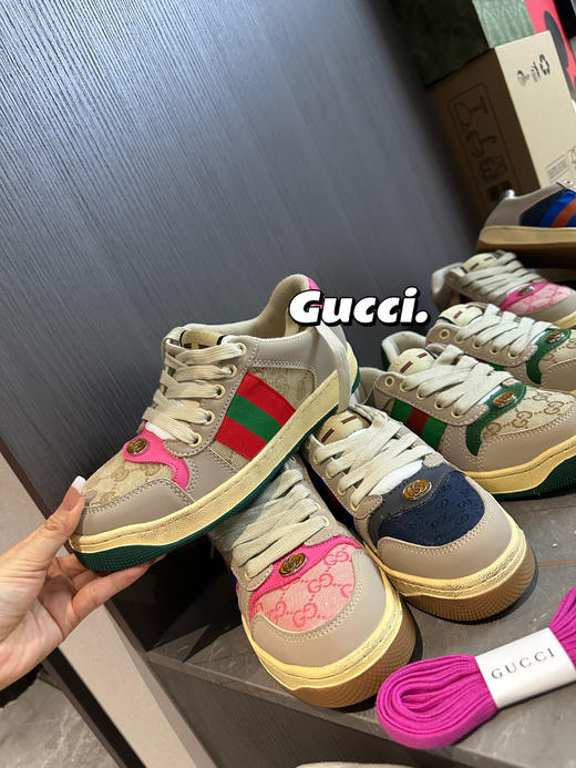 男女同款四季经典G家芯片款脏脏鞋 商品图0