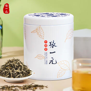 张一元茉莉花茶特级茉莉白雪香150g(75g*2罐)配手提袋 送礼礼赠佳选 /水饮冲调 /茗茶 /茉莉花茶 商品图3