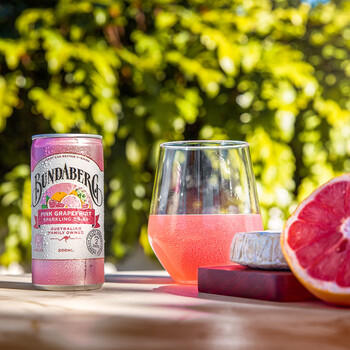 宾得宝（Bundaberg）澳洲进口含气葡萄柚汁饮料200ml*6Mini罐 春日出游发酵果汁气泡水 /水饮冲调 /饮料 /碳酸饮料 商品图7