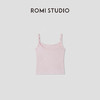 ROMI STUDIO“简约基础”棉质弹力修身U领无袖针织背心  RWCRSG2736 商品缩略图0