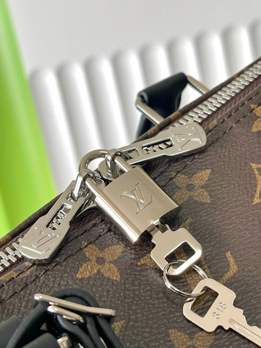 夏季特惠💰1000 原单LV M56714 尺寸：55×31×24cm KEEPALL 老花旅行袋 变码芯片 商品图5