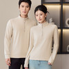 【莱赛尔休闲情侣款拉链衫 】保暖不臃肿 半门襟立领设计 叠搭外穿 商品缩略图2