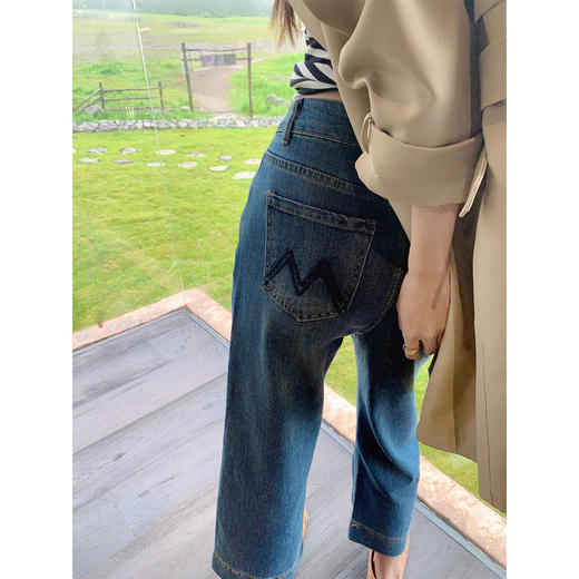 <曾小咸推荐>现货秒杀 ！微信超特价！韩系直筒九分牛仔裤 日常189.99 立减90 秒杀99.99！！ 商品图3