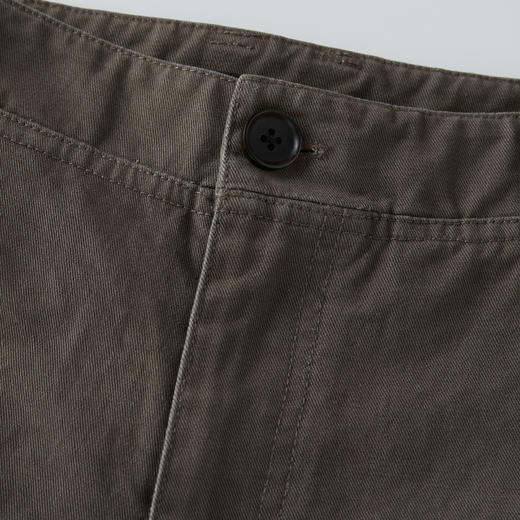 ROMI STUDIO“简约复古”精梳棉洗水韧性顺滑感直筒裤 RW25SXG0138 商品图2