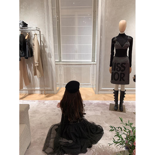 金蘑菇菇  拜占庭 / 香香外套黑花胸衣纱裙 商品图5