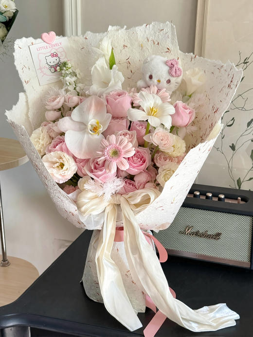 可爱粉kitty花束 商品图3