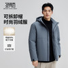 【含鸭绒】圣得西男士保暖工装羽绒服2025秋新款可拆卸帽百搭外套 商品缩略图1
