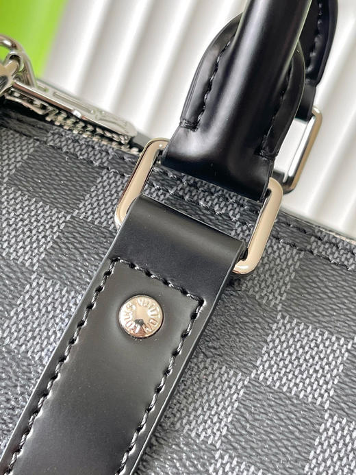 夏季特惠💰950 原单LV N41416 尺寸：50×29×22cm KEEPALL 黑格旅行袋 变码芯片 商品图7