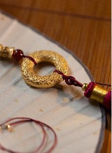 朱炳仁铜 吉祥平安环 商品图2