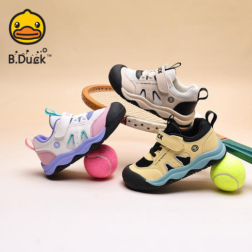 B.Duck小黄鸭童鞋春秋运动鞋26-30 B3686846 商品图0