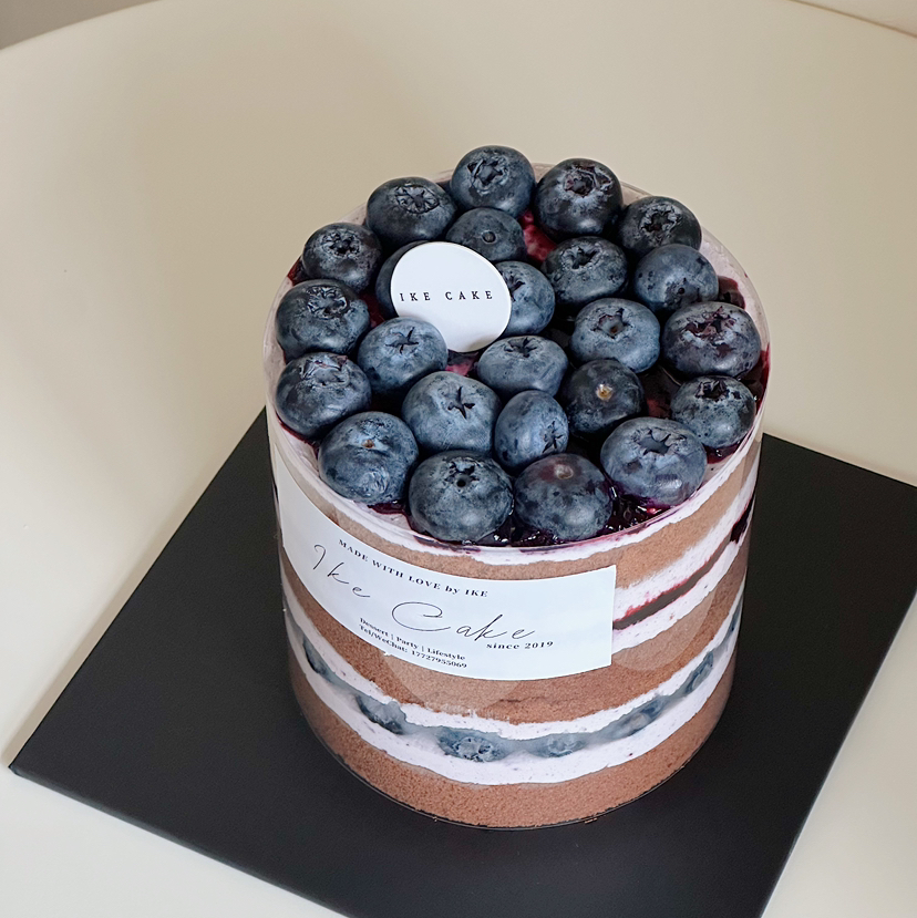蓝莓 ｜裸蛋糕