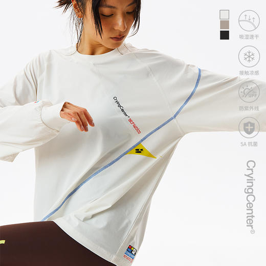 CryingCenter 旋绕力线速干凉感5A抗菌吸湿防晒 哭喊中心 商品图1