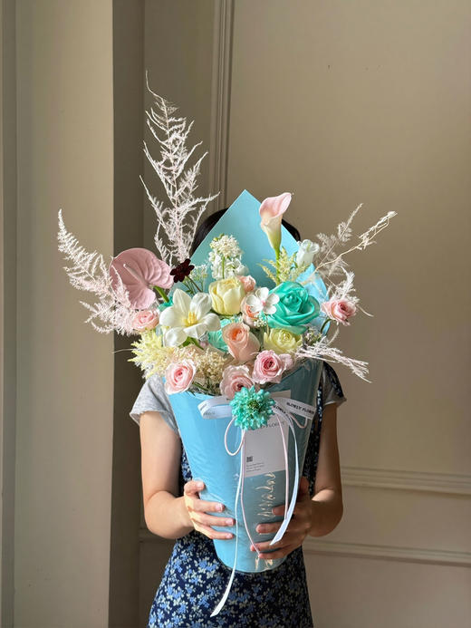 薄荷海盐冰淇淋花桶 商品图6