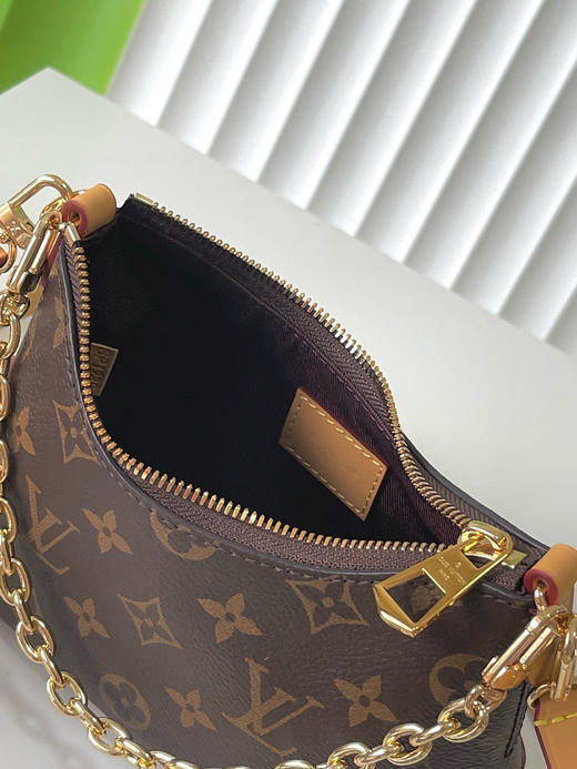 夏季特惠💰700 原单LV M25519 尺寸：19×13×8cm NANO BOULOGNE 牛角包 变码芯片 商品图7