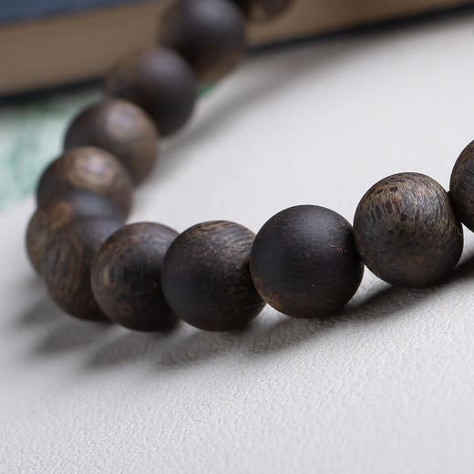xy0544沉水级8mm沉香素串手串 商品图5