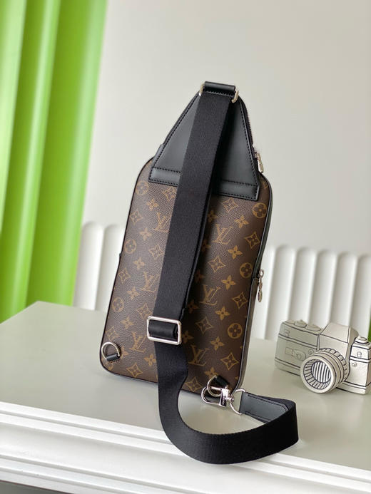 夏季特惠💰780 原单LV M46327 尺寸：20×31×7cm AUENUE NM 老花单肩胸包 变码芯片 商品图2