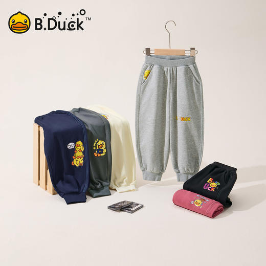 B.Duck小黄鸭童装春秋针织裤105-150 BF3663030 商品图2
