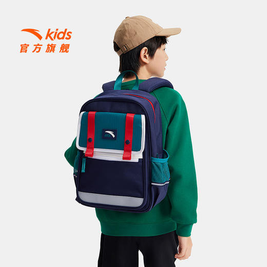 【商场同款】安踏儿童书包女生小学生书包男低年级双肩包减负背包392538158 商品图1