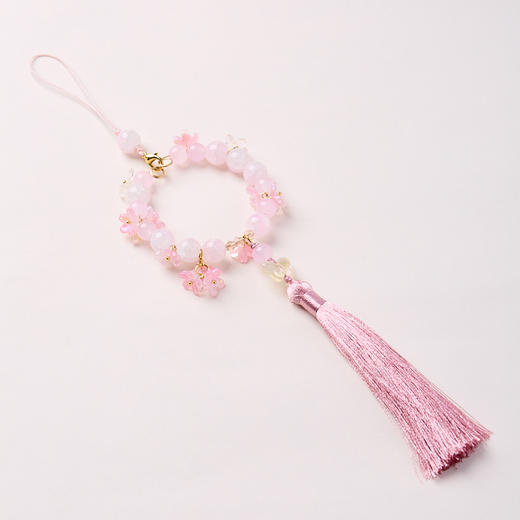 【普陀山】限定樱花粉金桂玉兔包挂件 可做车挂包挂-普陀山发货 商品图1